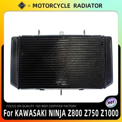 LQYL Motorcycle Radiator Cooler Cooling Water Tank For KAWASAKI NINJA Z800 2013 2014 2015 Z750 2007 2008-2010 Z1000 2007-2009