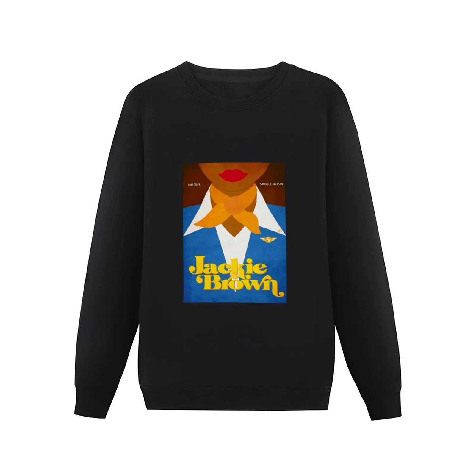 Pam Grier Jackie Brown Poster Fanart Pullover Hoodie men's sweat-shirt set mens designer clothes sweatshirts