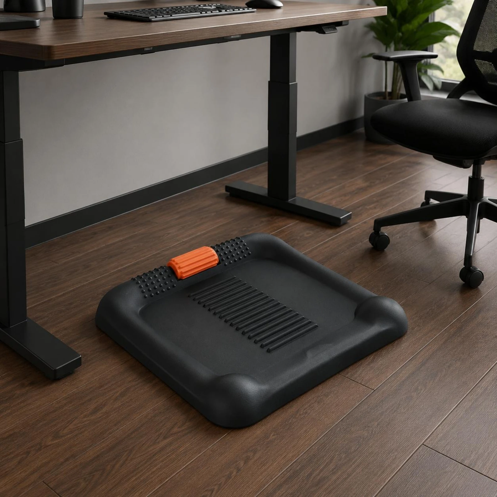 

PU Anti Fatigue Standing Mat Pressure Relief Massage Standing Mat Comfort Pad Shock Absorbing Easy to Clean for Office