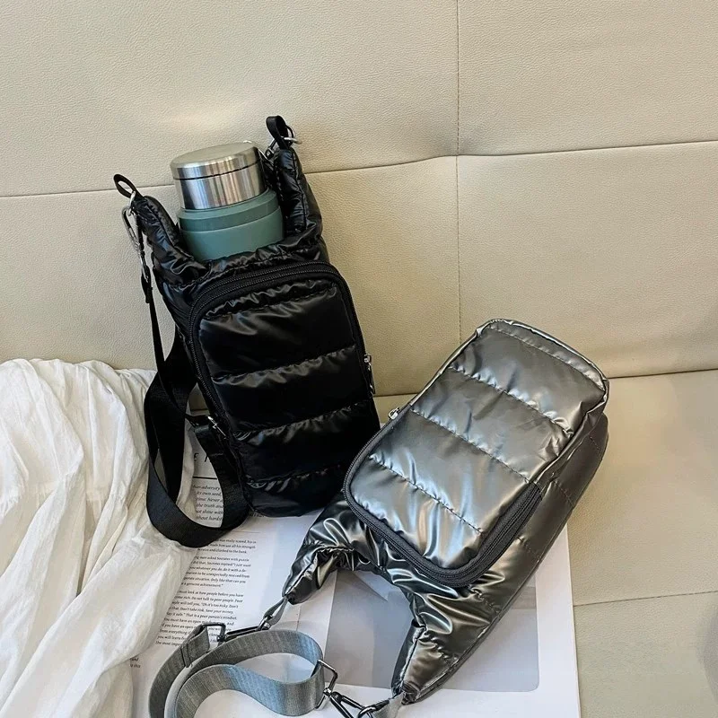 

Держатель для бутылки с водой на открытом воздухе, поясная сумка для велосипеда, повседневная сумка через плечо для занятий спортом и отдыха.