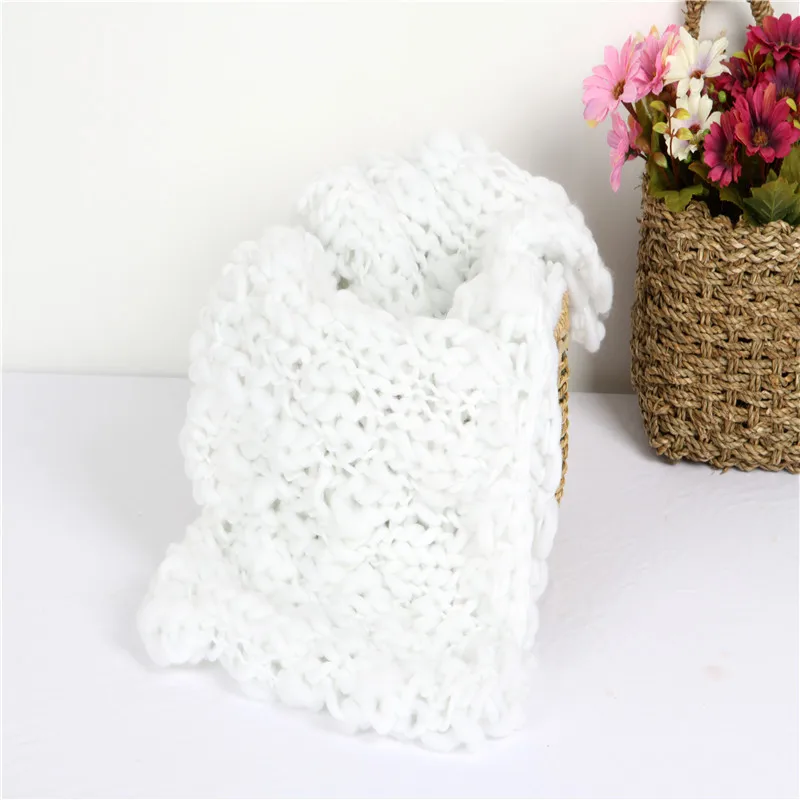 50*50cm Handcraft Acrylic Fiber Blanket Basket Stuffer Filler Newborn Baby Photography Background Photography Studio Accessorie