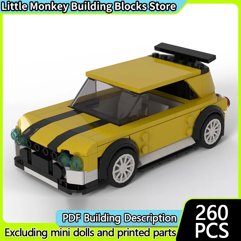 

Speed Racing Car Model MOC Building Bricks Electric High-End Car Modular Technology Children Holiday Gifts Assemble Toys Suit