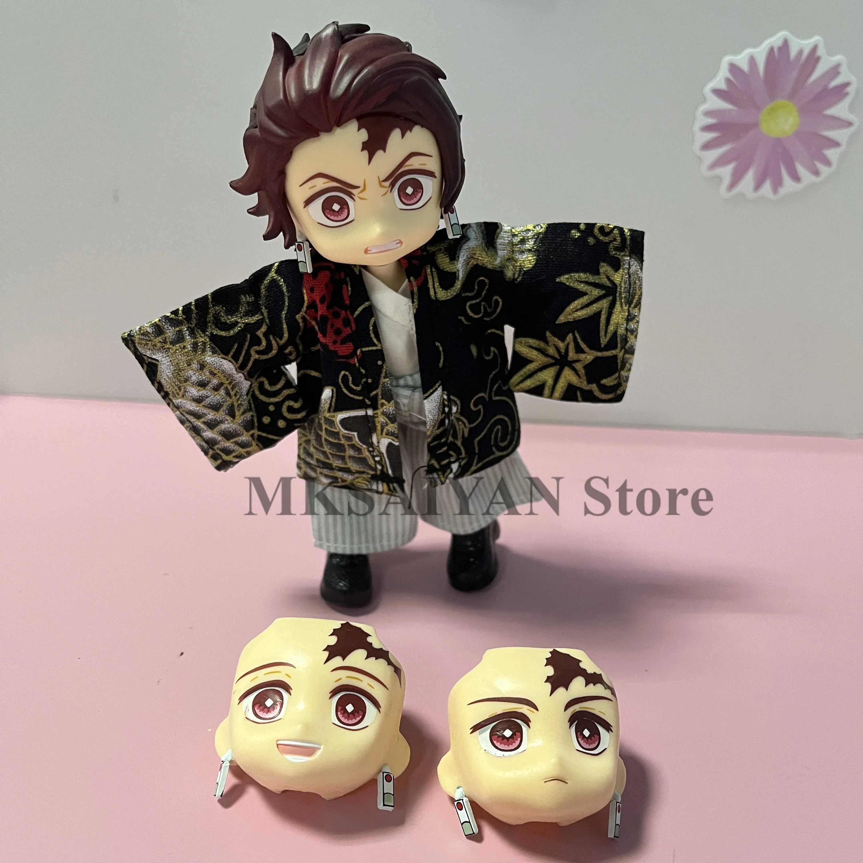

Ob11 Kamado Tanjirou Action Figure Toys Anime Demon Slayer Kimetsu no Yaiba Infinity Castle PVC Model Collection Doll