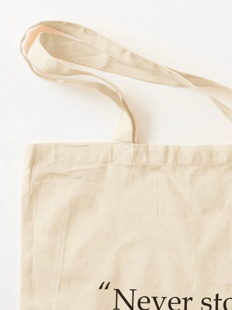 Never Stop Dreaming Tote Bag حقيبة نسائية فاخرة للمتسوقين حقيبة نسائية كبيرة #3