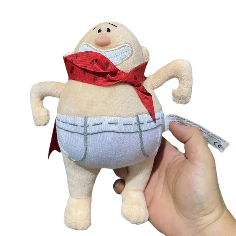 

22CM Anime Captain Underpants Plush Toys Soft Stuffed Underpants Boys Plushie Dolls Decoration Pillow Birthday Christmas Gifts