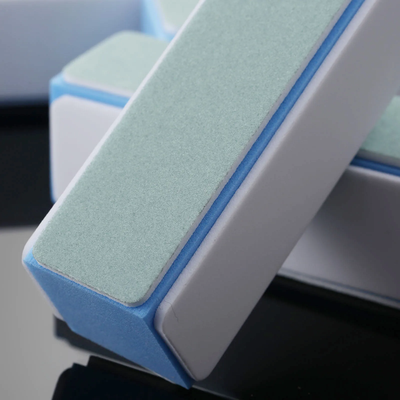 10Pcs/lot Grit 1000 7000 Sanding Polishing Buffers 4 Way Buffer Polishing Block Polishing Sanding Tools Sand Sponge Sandpaper