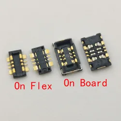 2-10Pcs FPC Connector Inner Battery Flex Plug Holder For Samsung Galaxy A21S A217 S20FE S20 FE G781 Note 10 7 7FE X Note10 N935