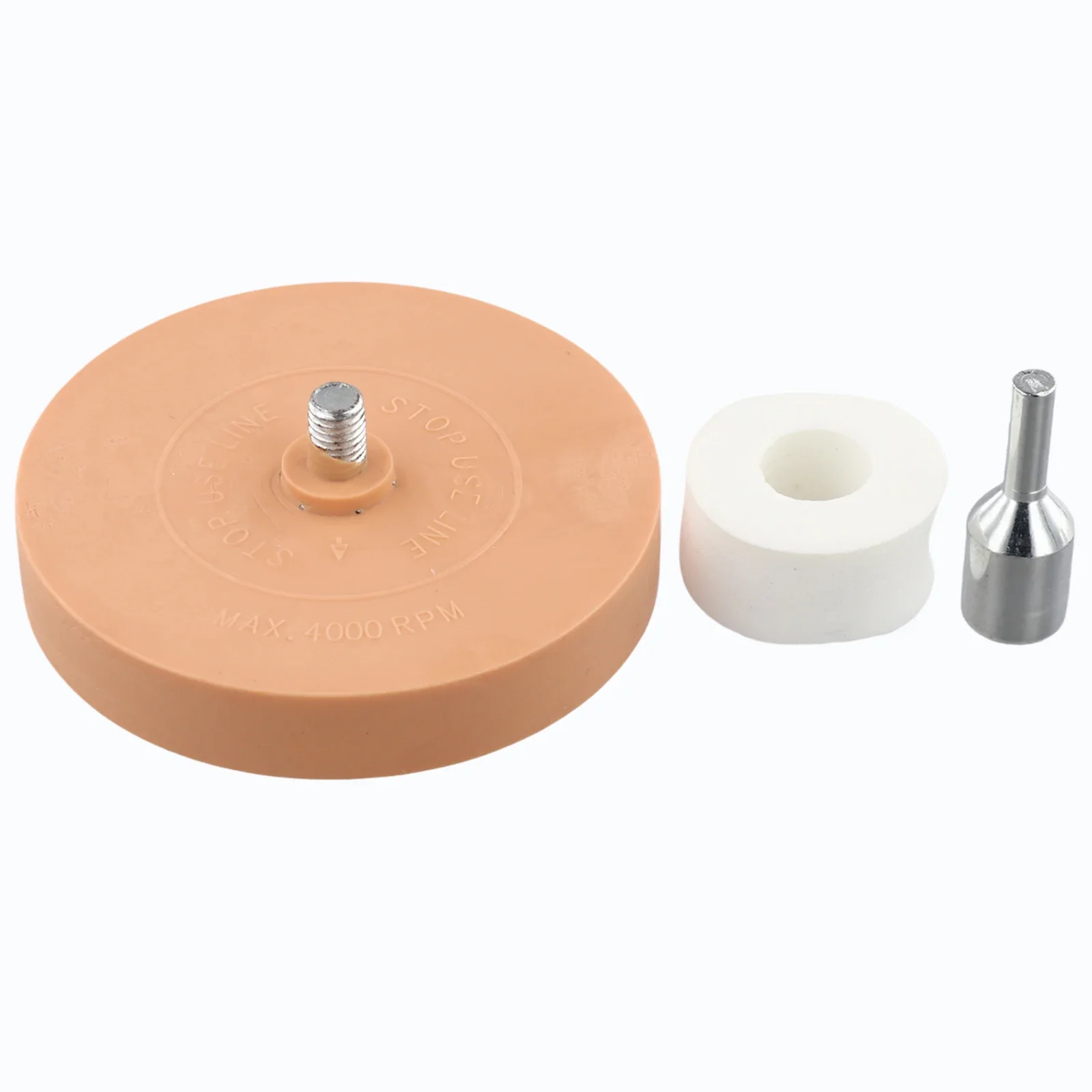 For Home Appliances Pneumatic Rubber Wheel Impurity Cleaning Rubber Wheel For Easy Sticker Removal Rubber Wheel