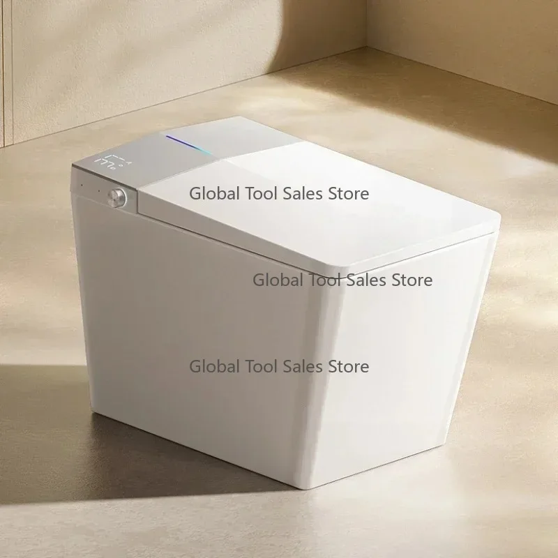 

design automatic integrated toilet, bidet flush toilet wc ceramic electrical square smart toilet with water tank Hot sales