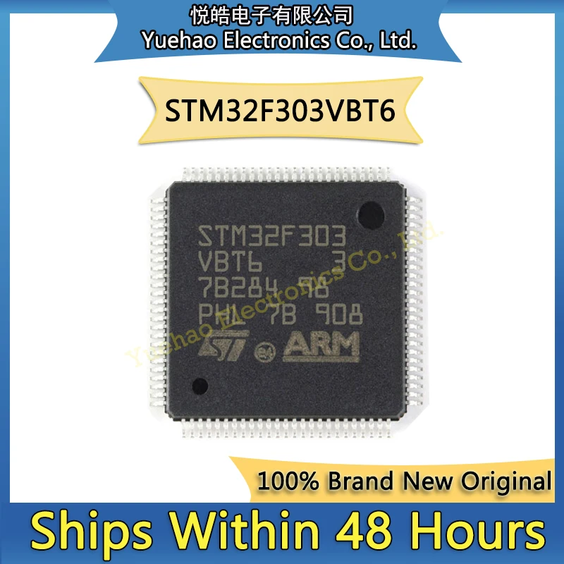 New Original STM32F303VBT6 STM STM32 STM32F STM32F303 STM32F303VB IC MCU LQFP-100