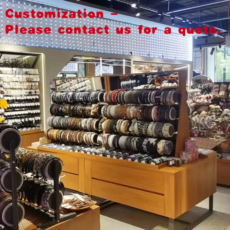 

custom.High-quality Hair Accessory Island Cabinet, General Store Display Cabinet, Custom Display Stand, Wooden Display Cabinet