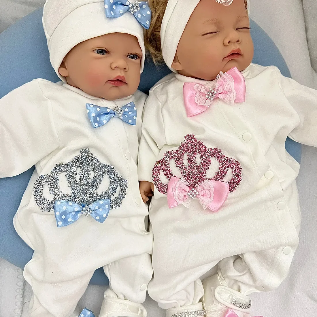 Dollbling 5 قطع الوليد ترحيب المنزل وتتسابق القطن الرضع عش الطفل الفاخرة الفراش شخصية التطريز مجموعة بطانية #6