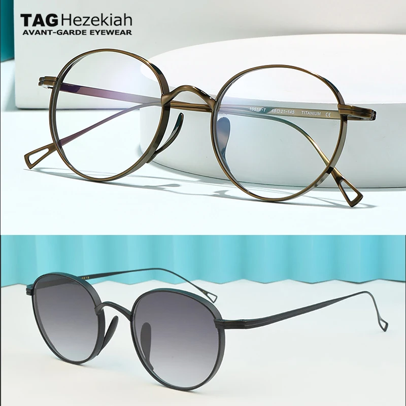 

2026 винтажные солнцезащитные очки для мужчин и женщин, модные титановые ретро солнцезащитные очки для вождения, модные женские очки UV400, очки