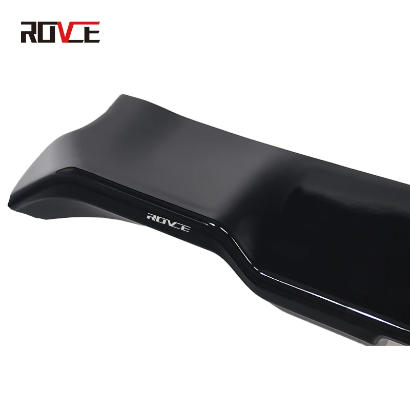 ROVCE Car Rear Roof Spoiler Trim For Land Rover Discovery 4 2010-2016 For Land Rover Discovery 4 2010-2016 Spoiler Wing Lip Car