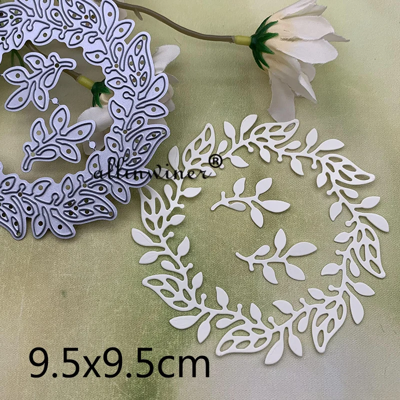 New IHS letter host flower frame Metal Cutting Dies for DIY Scrapbooking Album Paper Cards Decorative Crafts Embossing Die Cuts