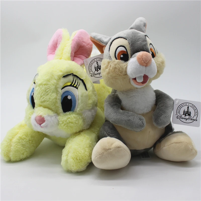Nueva decoración de estilo lindo y de alta calidad de la muñeca animal de juguete de peluche de dibujos animados de conejo Bonnie en la película animada Bambi