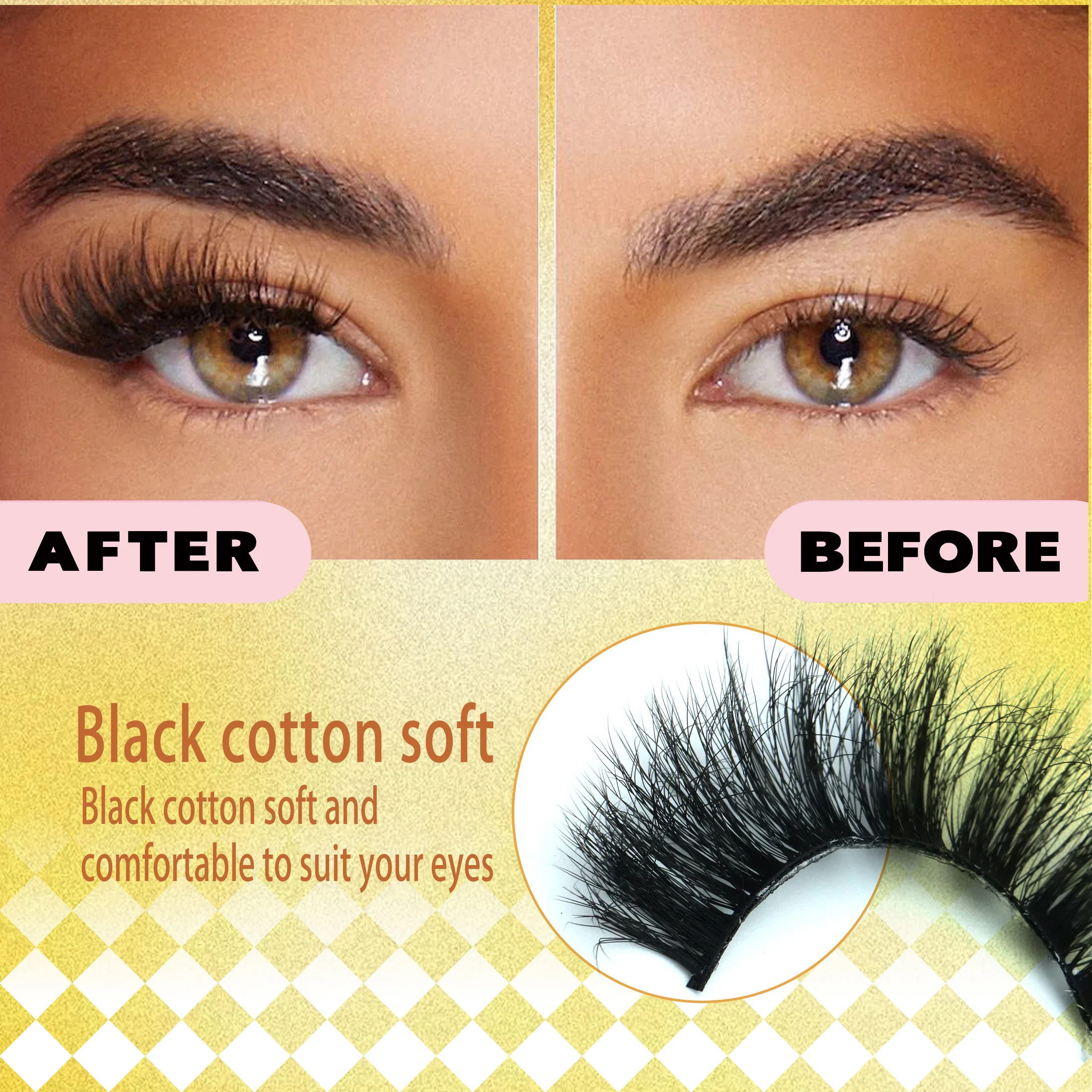 5D 偽まつげ 10 ペア偽ふわふわ厚いまつげメイクアップ乱雑なつけまつげふわふわ厚いまつげ