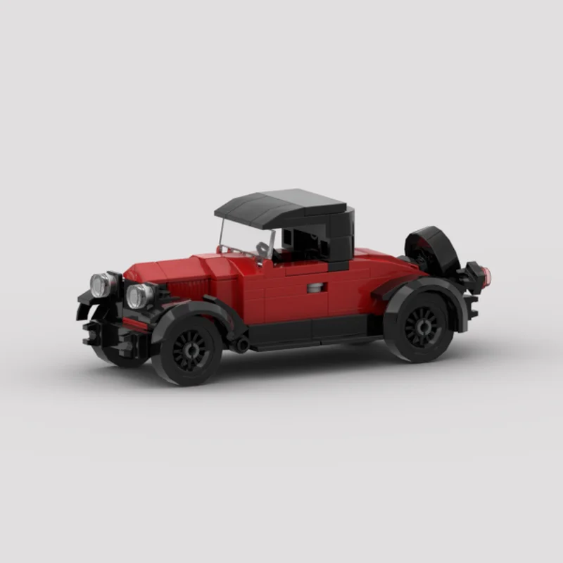 

138-piece building block car model, City Speed champion 1923 mx classic toy car, boy Christmas gift collection