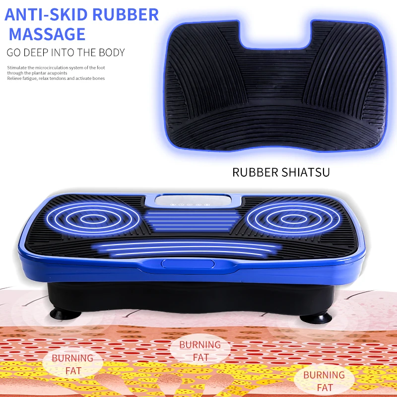 المهنية مجنون صالح تهتز لوحة تدليك الاهتزاز منصة الجسم كله الاهتزاز لوحة آلة التمرين عن بعد