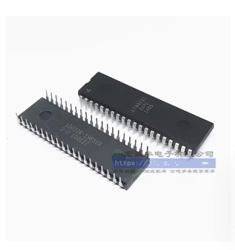 DIXSG 5Pcs used/old AT89C51-24PI AT89C51-24PU AT89C51-24 AT89C51 AT89C AT89 AT IC MCU CHIP DIP-40