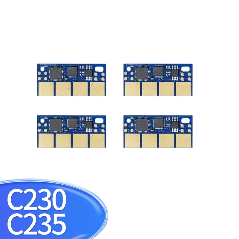 رقاقة خرطوشة الحبر C230 C235 ذات عملية جديدة متوافقة مع طابعة زيروكس c230 c235 006R04383 84 85 86 006R04387 88 89 90