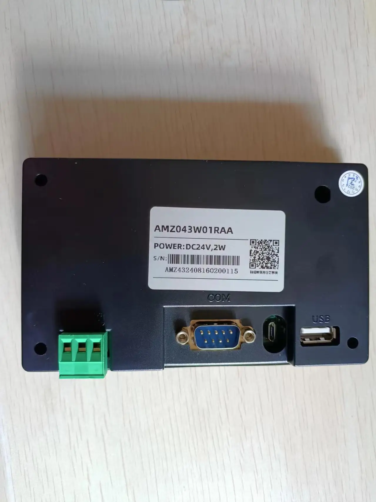 Painel touch screen LOLLETTE HMI de 4,3 polegadas com suporte rs232/rs422/rs485