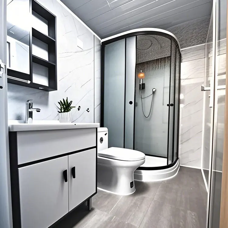 تصميم حاوية حديثة قابلة للتوسيع مكونة من 4 غرف نوم مع حمام للفيلا أو المدرسة مصنوعة من الفولاذ والخشب