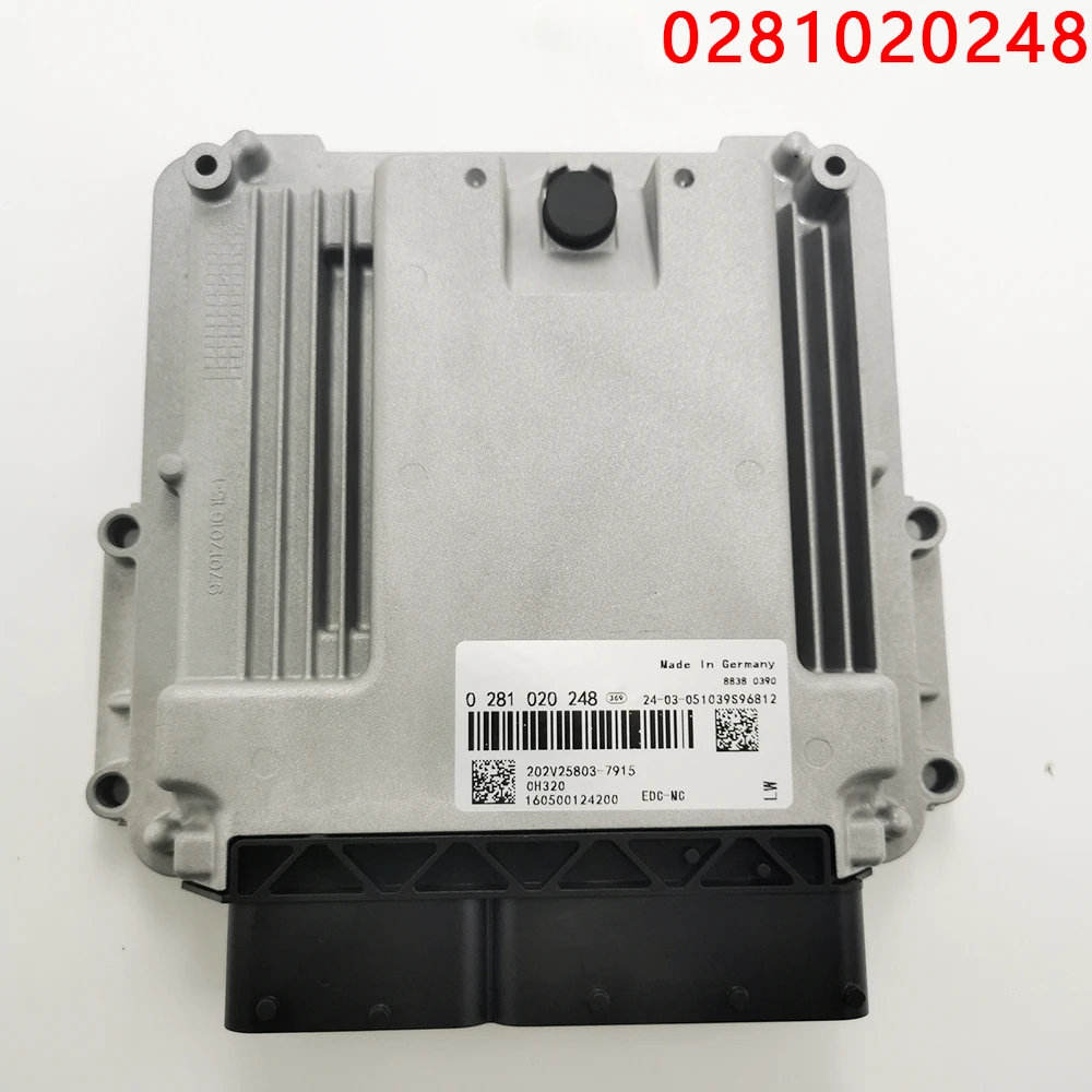 

For 0281020248 Originele Nieuwe Motor Computer Boord Ecu Elektronische Regeleenheid EDC17 Fit Voor Sinotruk Howo A7/T7