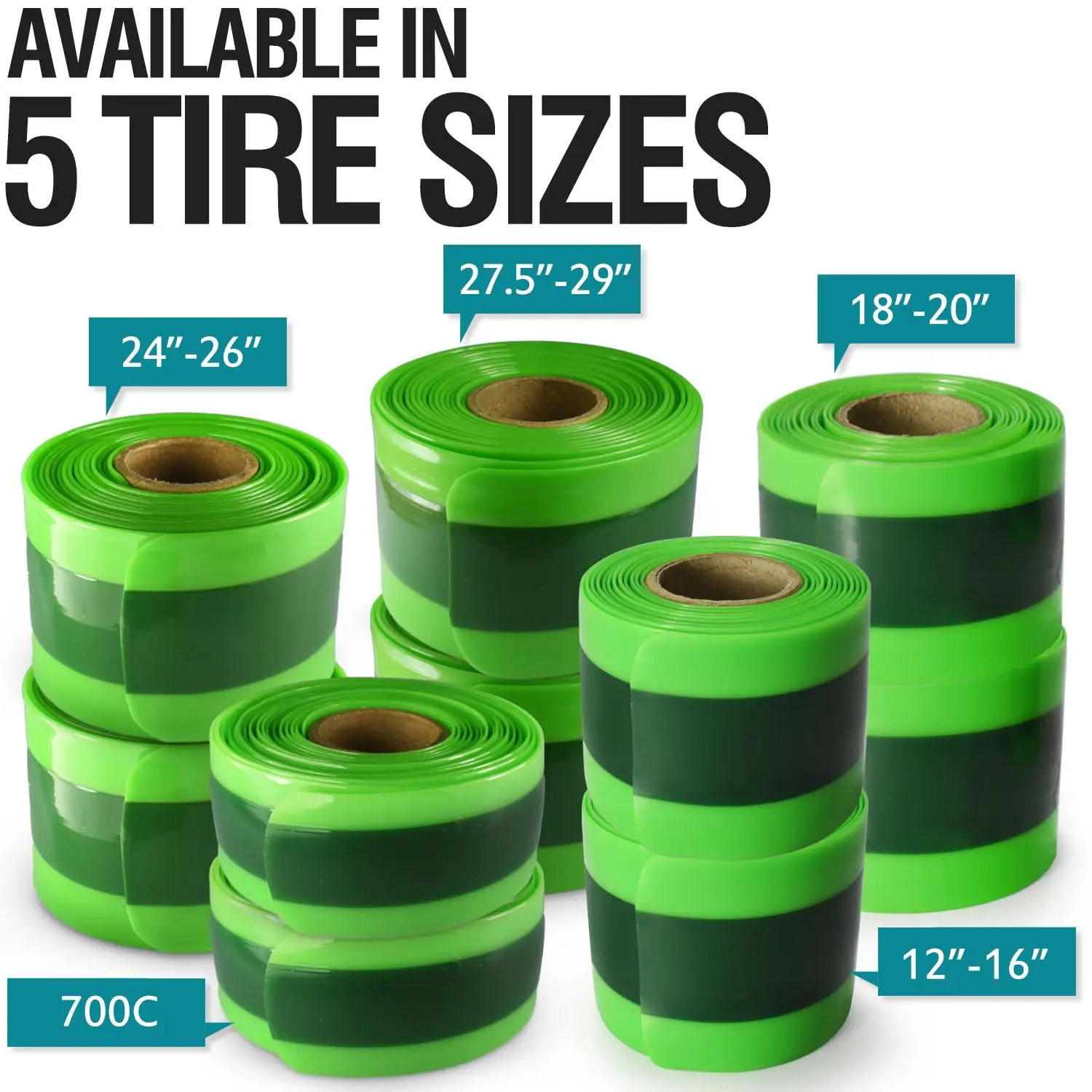 Bike Tire Liner-Help Prevent Flats Punctures Protects Inner Tire Tube TPU Liner Works  24" 26" 27.5" 29" 700C Mountain Road Bike view 2