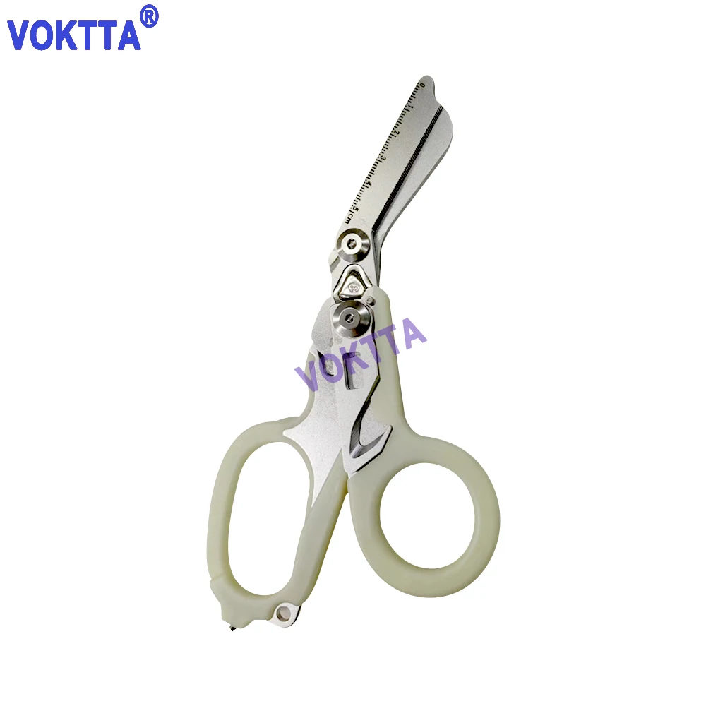 

Folding Scissors Outdoor Survival Tools Multi Functional Mini Portable Emergency Raptor Scissors Tactical Folding Scissor Glass