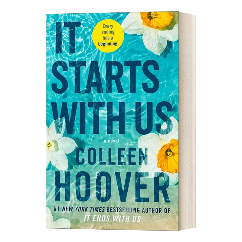 

Как начинается с нами, начиная с нас Колин Гувер. Самые продаваемые романы 2022. Английские книги Libros Livros.