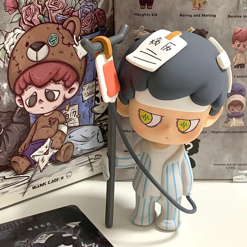 52TOYS EMOR アウトサイダーシリーズ トレンディブラインドボックストイズ キュートドールオーナメント 個性的なトレンディギフト デスクトップデコレーション クリスマス用