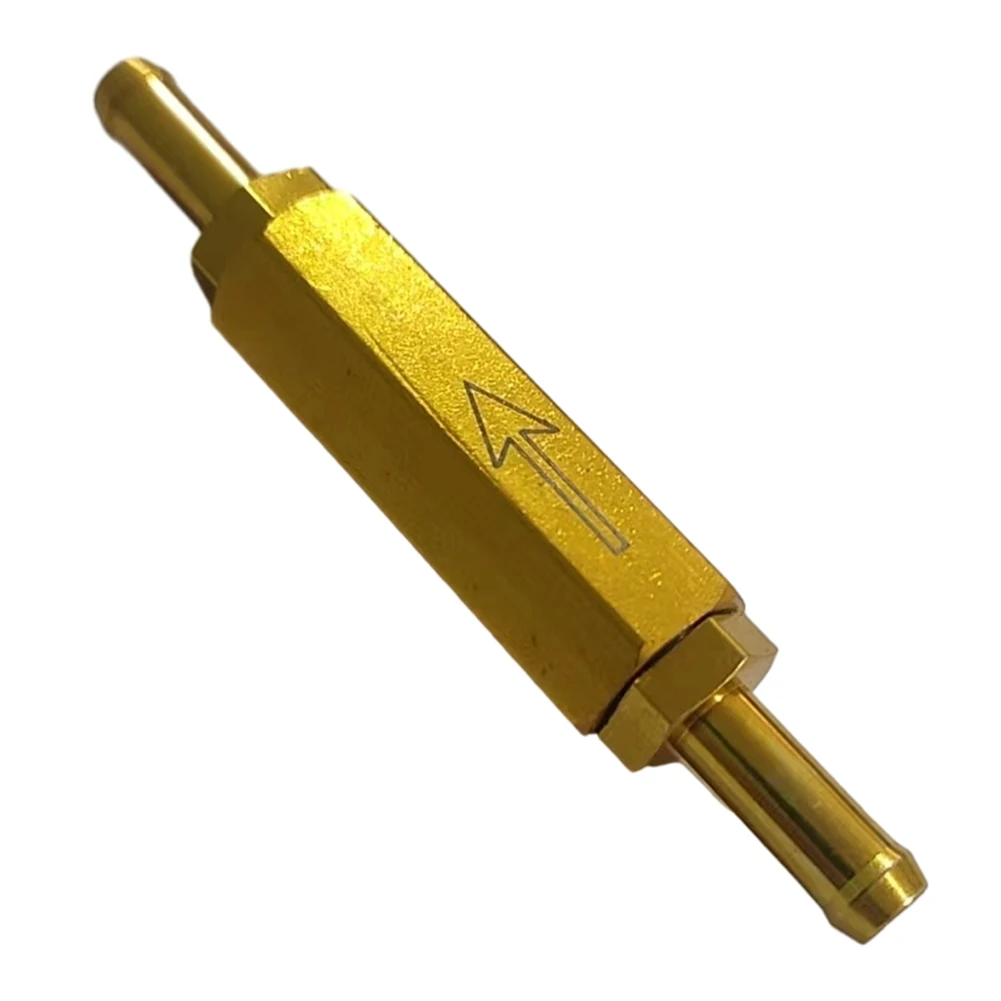 Aluminum Alloy Check Valve for Diesel for Parking Heater Fuel Circuits Blocks Backflow and Supports Smooth Operation