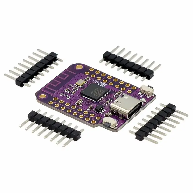 AAAEL-5PCS S2 Mini V1.0.0 ESP32-S2 WIFI Development Board 4MB FLASH 2MB PSRAM WIFI IOT Board Based ESP32-S2FN4R2 ESP32-S2