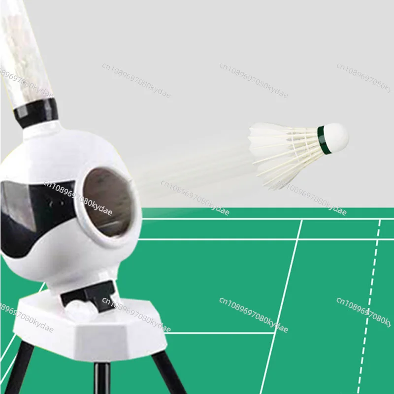 Badminton Automatic Serve Machine Children's Badminton Trainer Portable Badminton Training Machine Best Gift for Kid Y