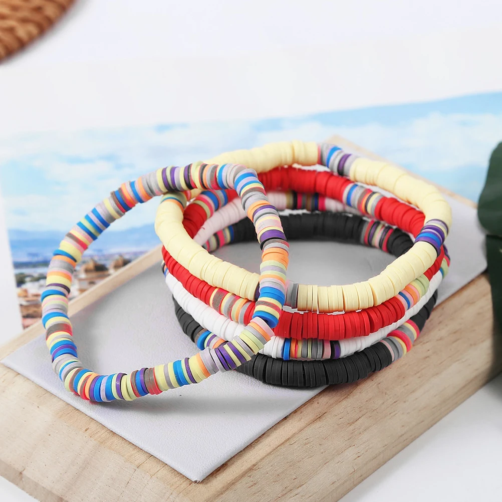 

3600pcs Soft Ceramic Slice Beading Material Clay DIY Colorful Polymer Craft Kit for Necklace Bracelet Jewelry Making Child
