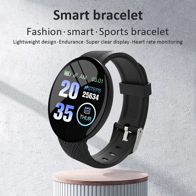 Electronic Digital Wristwatch Sport Smartwatch Fitness Wrist Smart Watch For Men Women Connected Clock Smartchwatch Male Female