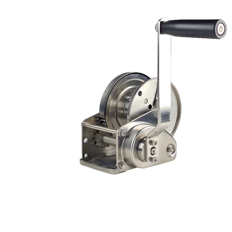 For 304 Stainless Steel Bidirectional Self-Locking Hand Winch Manual Hoist Lifting Sewage Treatment Pool