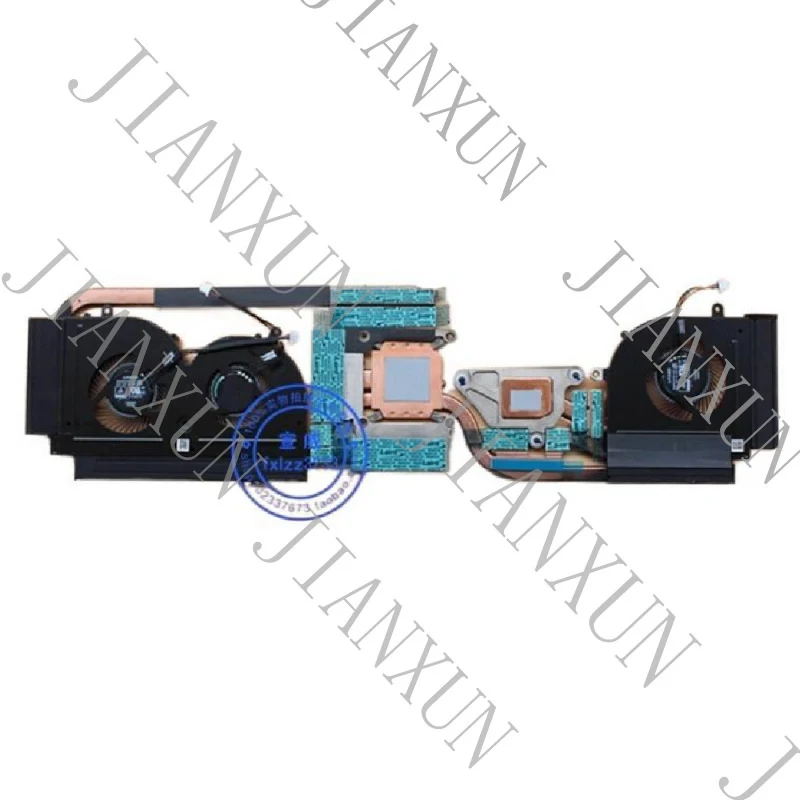 S+For MSI GS63 8RE 8RF MS-16K5 notebook CPU GPU cooling fan radiator module