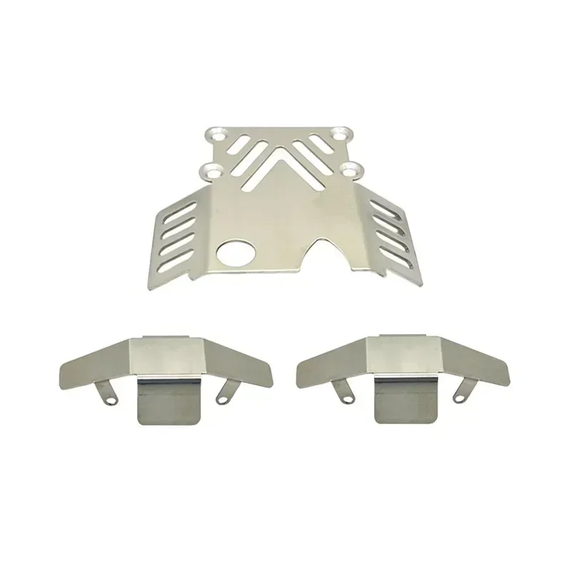 For MJX  1/12 H12Y H12Y+ H12P Remote Control Car Upgrade Accessories Non Destructive Installation 304 Chassis Armor