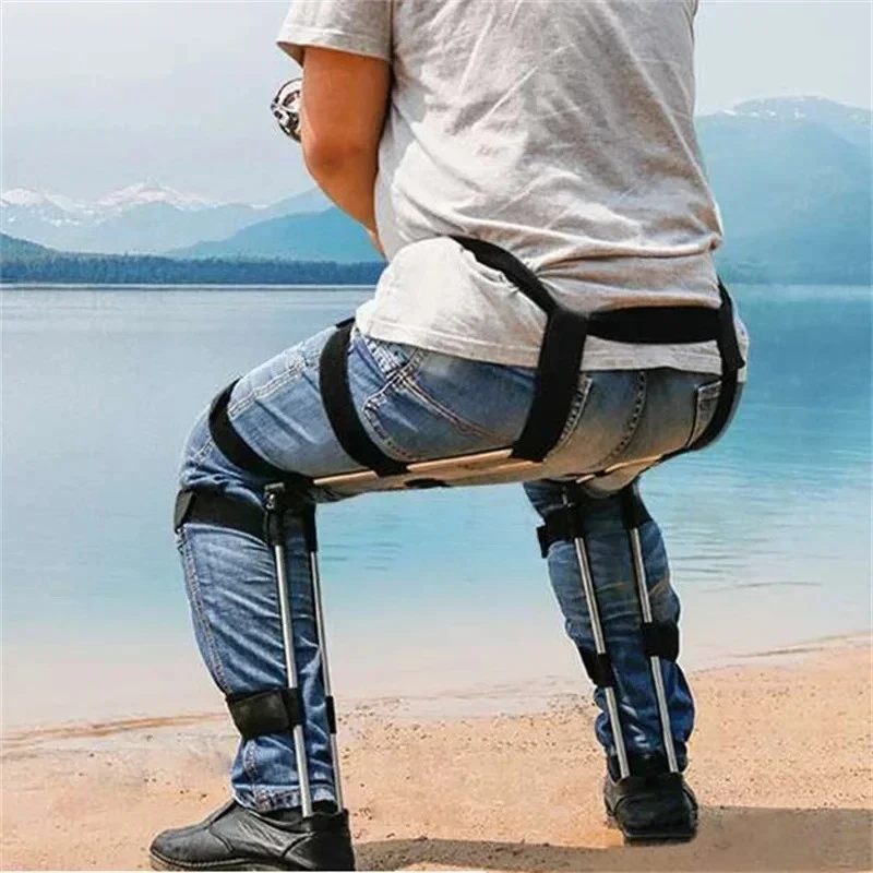 Portable Folding Stool Creative Adjustable Telescopic Chairless Chairs Wearable Invisible Seat Artifact Outdoor Fishing Chair
