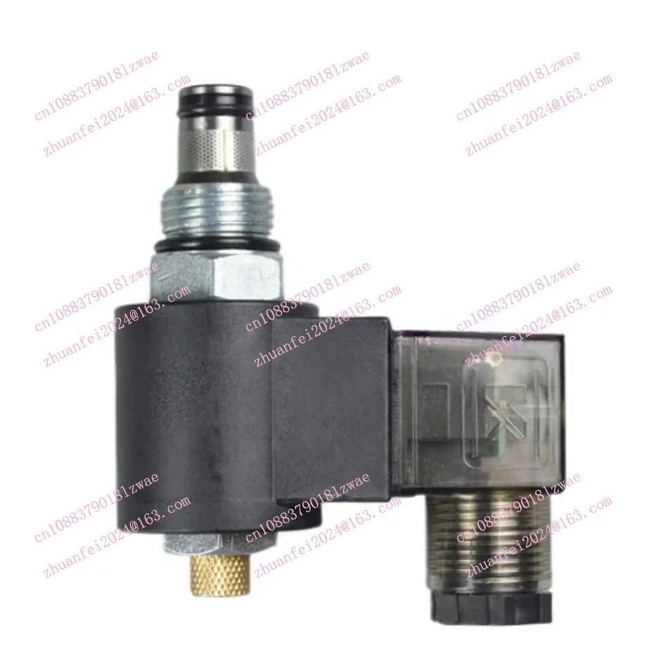 Hydraulic Threaded Cartridge Solenoid Valve 2-Position 2-Way Normally Closed DHF08-220H LSV08-2NCP-M DC12V/ DC24V/ AC220V 250bar