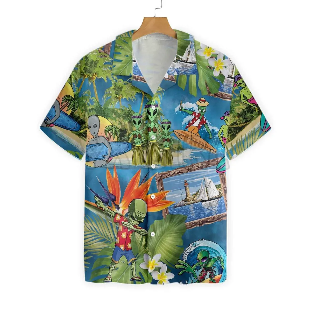 Amazing Deer Hawaiian Shirt 3D All Over Printed Hawaiian Shirt Men's For Women's Harajuku Casual Shirt Unisex