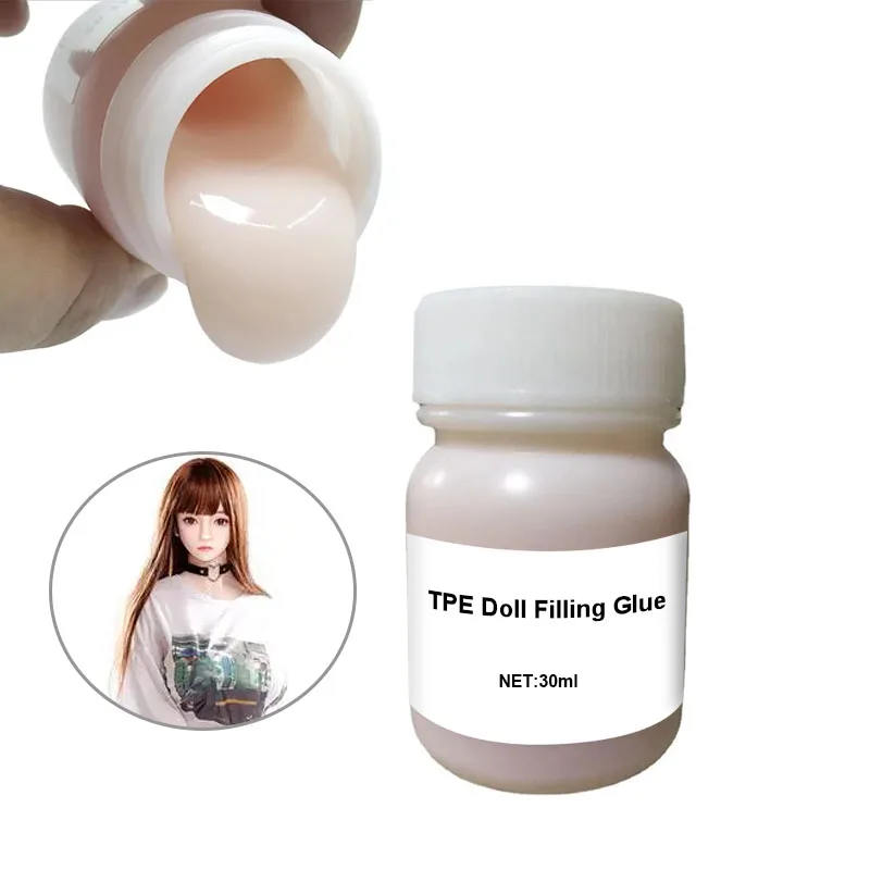 

TPE Doll Filling Glue TPE Doll Model Repair Liquid Groove Defect Holes Filling Glue Natural Skin Color Is Soft And Not Hard 30ml