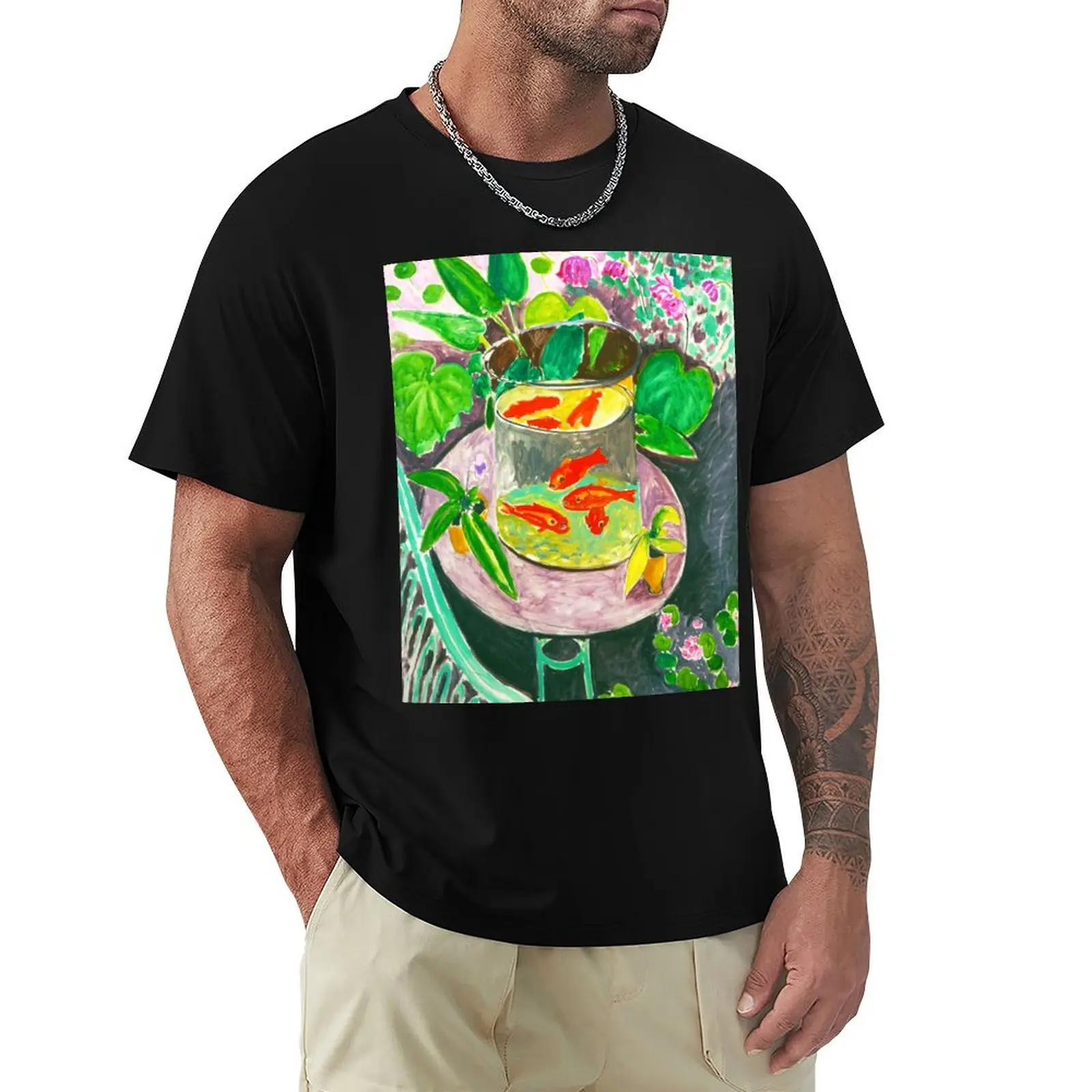 Matisse - Goldfish T-Shirt graphics plus size clothes summer tops men t shirts