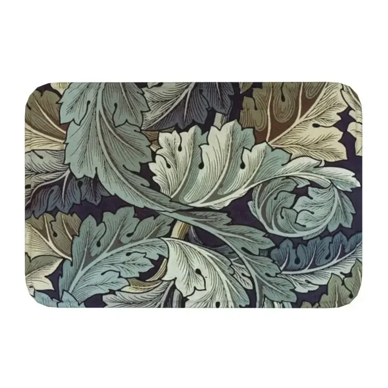 Acanthus By William Morris Doormat Non-Slip Entrance Bathroom Kitchen Door Floor Mats Textile Pattern Living Room Carpet Rug