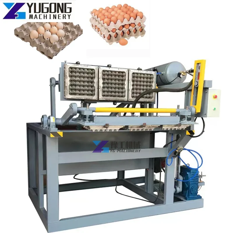 

High Efficiency Small Capacity Egg Tray Production Line/Industrial Egg Tray Making Machine Manufacturer Price