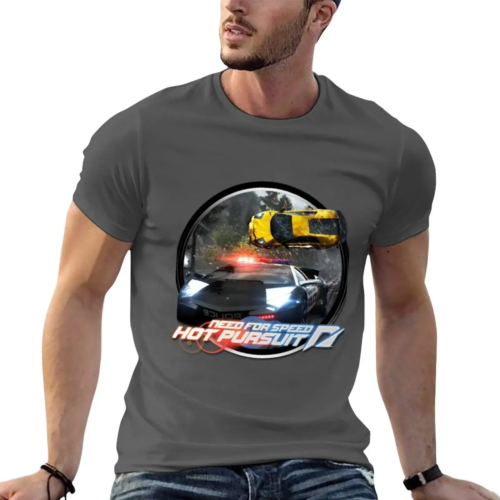 New Need for speed Hot Pursuit T-Shirt boys t shirts Short sleeve sports fan t-shirts summer clothes men clothings