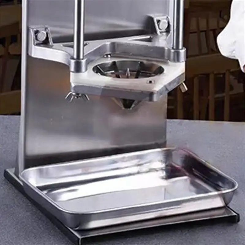 

Commercial Vegetable Chopper Stainless Steel French Fry Cutter Potato Dicer Fruit Slicer For Restaurants Home Kitchen