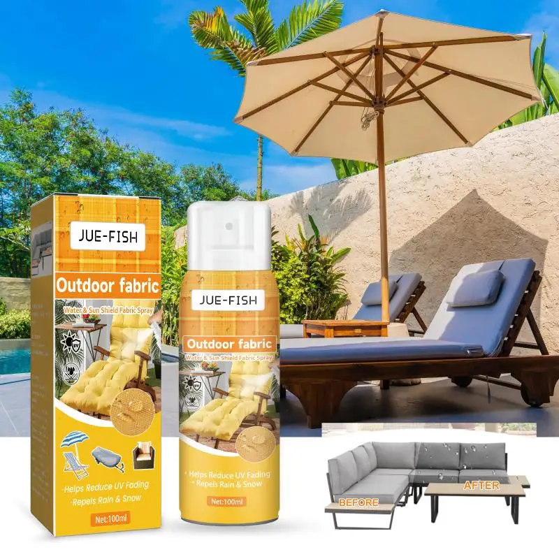 Sun And Water Shield Waterproofing Spray For Water Repellency And UV Protection 100ml Outdoor Fabric Spray